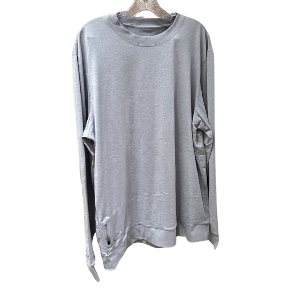 today. Gray Long Sleeve Zipper Pocket Top - Men's XXL